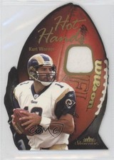 2003 Fleer Showcase Hot Hands Jerseys /599 Kurt Warner #HH-KW HOF