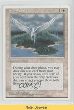 1995 Magic: The Gathering - Core Set: 4th Edition Island Sanctuary READ 6z2