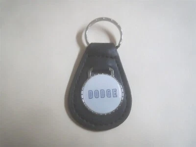1960 - 1965 DODGE 330 440 880 MONACO DART CORONET POLARA EMBLEM KEYCHAIN BLACK - Image 1 of 2