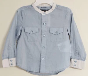 STELLA MCCARTNEY babyGAP Size 2 Years Blue Button-Up Long Sleeve Shirt - Imagen 1 de 2