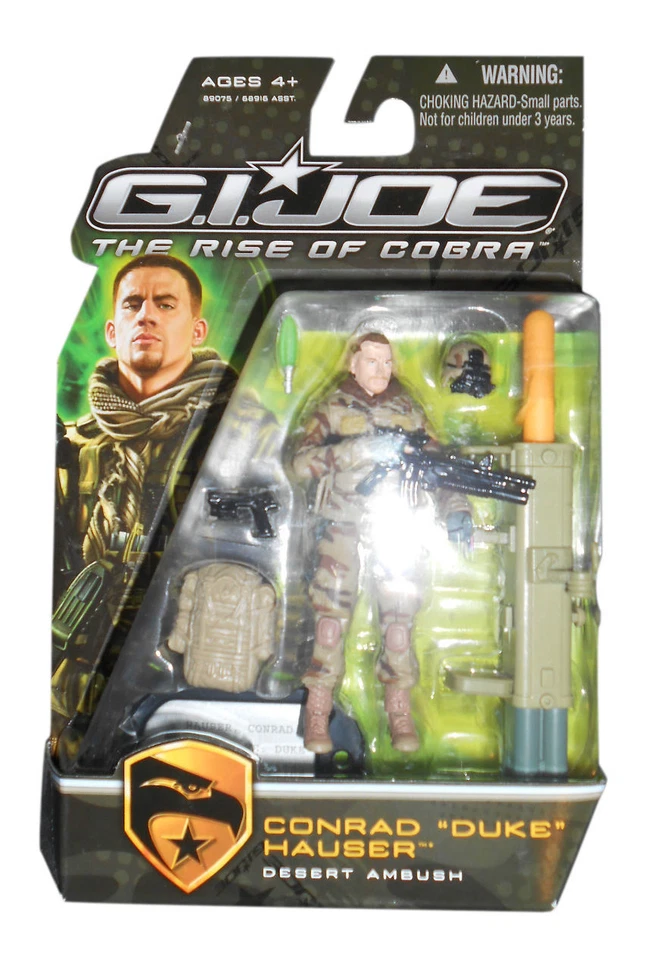 Hasbro G.I. Joe The Rise of Cobra Conrad Duke Hauser Desert Ambush Action Figure