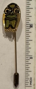 Vintage Marked Indigenous Stick Pin Bird Eagle Owl 1970s unique pretty - Picture 1 of 2