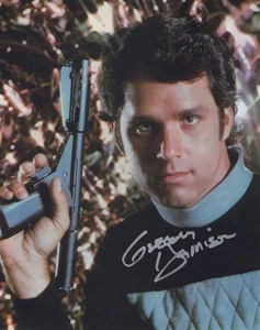 Foto firmada por Gregory Harrison Logan's Run Series automática de 8"x10" - Imagen 1 de 1