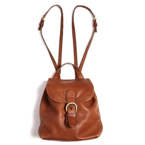 Alter Coach Leder 2WEGE Mini Rucksack Schultertasche braun H5C-4152 Vintage gebraucht - Bild 1 von 5