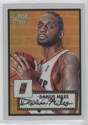 2005-06 Topps 1952 Style Chrome Refractor /299 Darius Miles #59 - Image 1 of 2