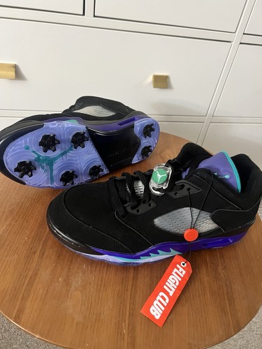 Air Jordan 5 Retro Low Golf Nero Uva Taglia 10 5