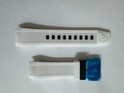 Swiss Legend 10538s Scubador Edición Limitada Goma Blanca Banda Correa 24mm Foto 1 de 2