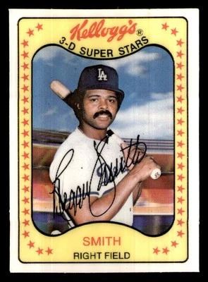 1981 Kellogg's 3-D Super Stars #36 Reggie Smith - Image 1 of 2