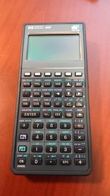 Vintage programmable calculator HP 48gx for parts - Immagine 1 di 4