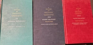 A History Of Philosophy Vol. 2,3,4 by Etienne Gilson 1966 Hardcover Doubleday - Foto 1 di 13