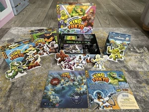 King of Tokyo board game lot Halloween and Power Up expansions Cthulhu bundle - Picture 1 of 4