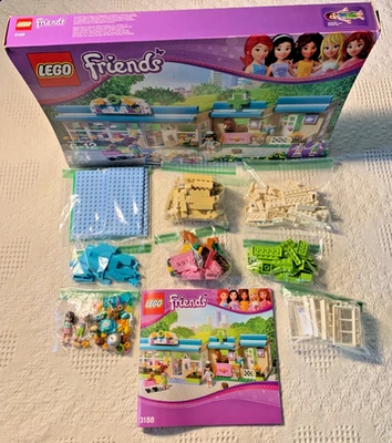 S354 - LEGO FRIENDS  3188-"Heartlake Vet" -343pcs/Manual/Box-Original & Complete - Image 1 of 4