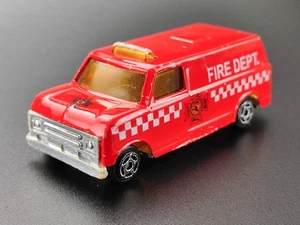Ford Econoline Fire Department Rescue Van Made in China 1:64 - Picture 1 of 6