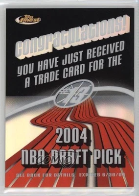 2003-04 Topps Finest Expired 2004 NBA Draft Pick Redemptions Refractor/250 #13 Foto 1 de 2