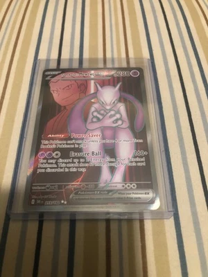 Team Rocket's Mewtwo ex 213/182 Sv10: Destined Rivals Holo - Image 1 of 4