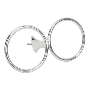 Double Ring Cup Drink Holder Solid Beverage Bottle Storage Rack - Picture 1 of 22