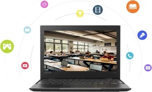 100E Gen 2 Lenovo ChromeBook: AMD A4! 4GB Memory - 16GB Storage! Fast Delivery!! - Picture 1 of 11