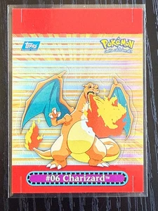 Pokemon Charizard Pop-Up 9 of 10 TV Animation 3-Topps 2000 - Picture 1 of 2