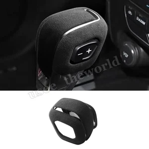 Alcantara Black Center Gear Shift Knob Cover Trim For Ford Ranger 2023 2024 2025 - Picture 1 of 8