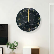 12" Wall Clocks | Battery Operated Silent Non-Ticking Quartz Silent Clock Decor 