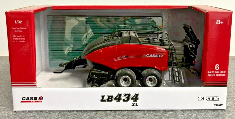 Ertl чехол IH LB434XL большой квадратный пресс-подборщик игрушка масштаб 1/32 деталь # ZFN44288 - Изображение 1 из 1