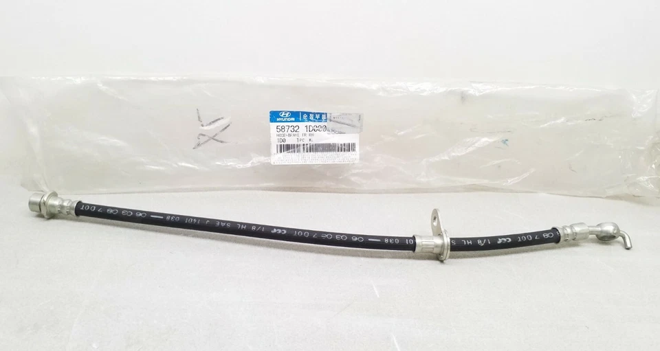 Manguera de freno delantera derecha Hyundai 58732-1D000 para Kia Rondo 2006 a 2011 Foto 1 de 4