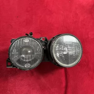 BMW E30 Hella Scheinwerfer Schwarz Original einzeln VFL 13436600 RE Fadenkreuz - Bild 1 von 24