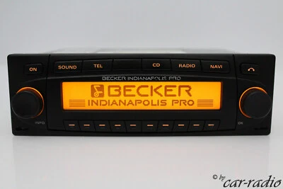 Becker Indianapolis Pro BE7950 MP3 Navigationssystem CD Autoradio AUX Navi GS3 - Bild 1 von 4