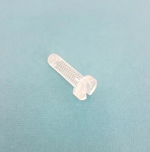 Polycarbonate Plastic Cheese Head Screw M6 x 20mm Length - Picture 1 of 2