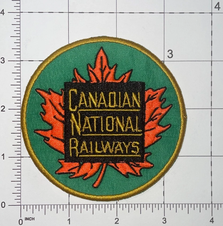 Canadian National Railways Patch Iron-On New A1282 - Image 1 of 1