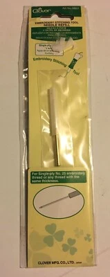 Clover Embroidery Stitching Tool Needle Refill-Single Ply 1" Brin 8801 NEW!  - Image 1 of 4