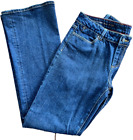 Talbots Signature Bootcut Jeans Midrise Women's 8/29 Dark Wash Stretch
