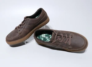 L.L. BEAN Mountainside Mens 9.5 M Brown Leather Moccasin Camp Hiking Shoe 508755 - Picture 1 of 12