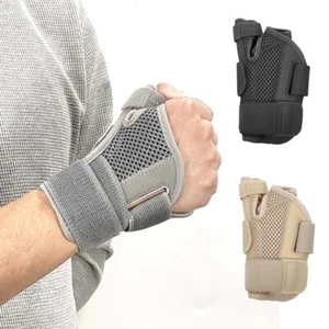 Thumb Wrist Braces Wraps Carpal Tunnel Arthritis Tendonitis Sprain Wristband New - Picture 1 of 15