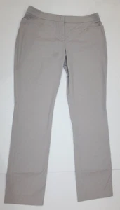 Akris Punto Women's Size 10 Mid Rise Straight Chino Pants Trouser Preppy Tan - Picture 1 of 10