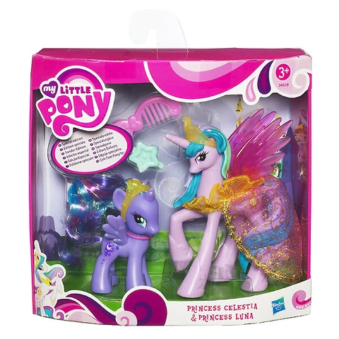 My Little Pony Canterlot Exclusive 2-Pack - Princess Celestia and Princess Luna Cover