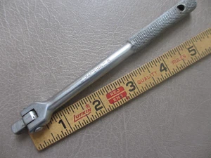 Vintage 1950s Craftsman 5½" Circle H Pivoting Breaker Bar for 1/4" Drive Sockets - Picture 1 of 4
