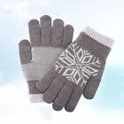 Full Finger Winter Gloves Warm Knit Mittens Screen Touch Gloves
