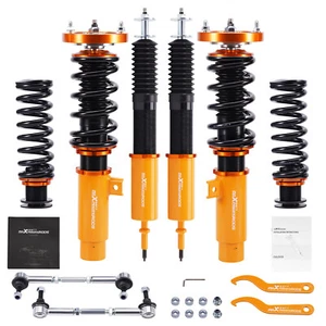 24 Step Damper Adjustable Coilovers For BMW 3-Series 325i 328i 335i E92 E93 RWD - Picture 1 of 12