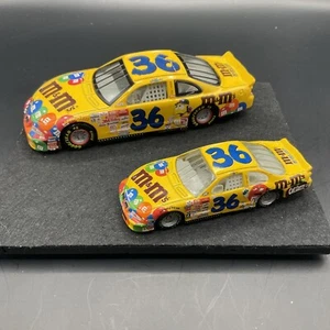 Ken Schrader 36 M&Ms 2000 2001 1/64 1/43 NASCAR Hasbro Diecast Cars - Picture 1 of 2