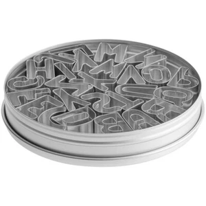 NUEVO- Juego de cortador de alfabeto de hojalata Ateco 6949 26 piezas 1" - Imagen 1 de 2