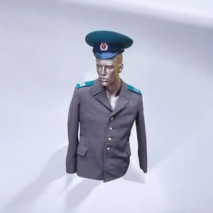 Soviet Military Uniform Soldier KGB of Subdivision Border Guard Ussr Original - Picture 1 of 14