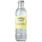 FRANKLIN & SONS TONIC WATER 24 X 200ML BOTTLES CARBONATED TONIC SOFT DRINKS