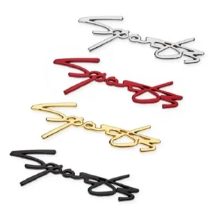 Sport 3D Metall Chrom Schwarz Gold Rot Abzeichen Emblem Aufkleber - Bild 1 von 9