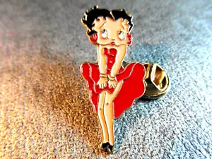RARE PINS PIN'S BETTY BOOP 11 SEXY WOMAN ROBE DE SOIREE CARTOON COMICS VINTAGE - Foto 1 di 3