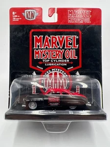 M2 Machines Auto Drivers 1949 Mercury Custom Black/Red Marvel Mystery Oil R91 18 - Picture 1 of 6