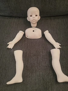 Dianna Effner 1989 "Jennifer" Porcelain Doll making Head Arm Leg - Picture 1 of 11