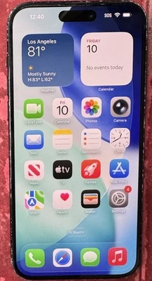 Apple iPhone 15 Plus 128GB Factory Unlocked AT&T TMobile Verizon Bad Back Camera - Image 1 of 4