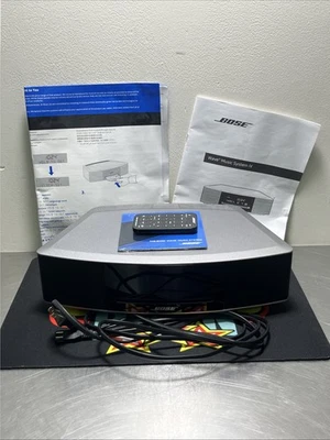 BOSE Wave Music System IV Radio AM/FM Platino Plata Caja Abierta, NUNCA USADO Foto 1 de 4