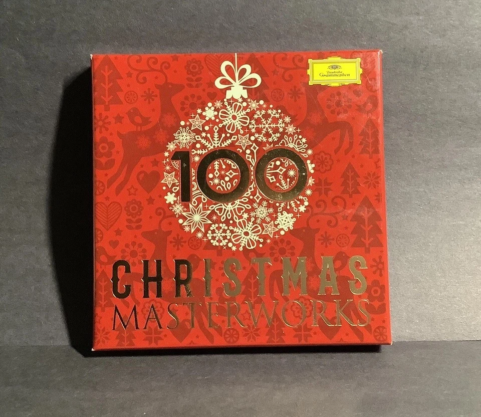 100 Christmas Masterworks (5-CD Box Set, 2018) - Deutsche Grammophon - Very Good - Image 1 of 4